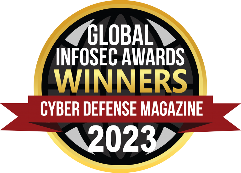 award for winning the Global InfoSec Awards - cyber defense magazine