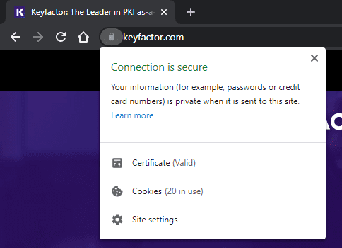 1 Cómo comprobar los certificados de SSL