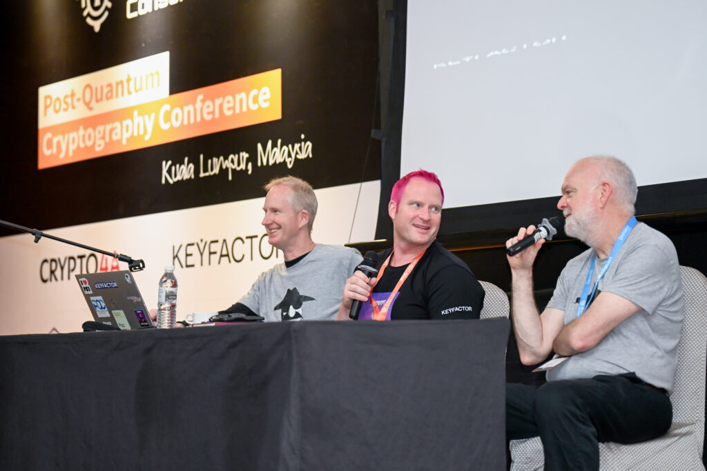 Speakers, stage, conference panel