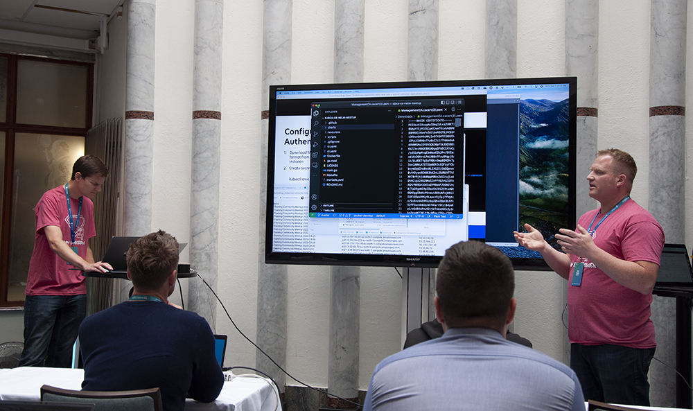 Anton And Sven showing Helm chart deployment Anton And Sven showing Helm chart deployment
