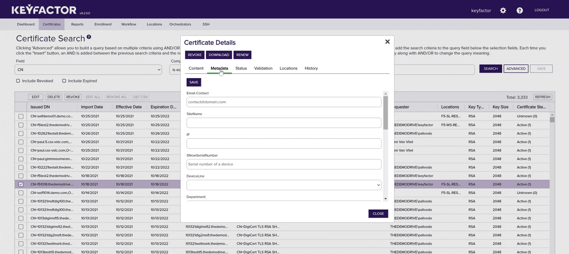 How to Become a Metadata Ninja in the Keyfactor Platform