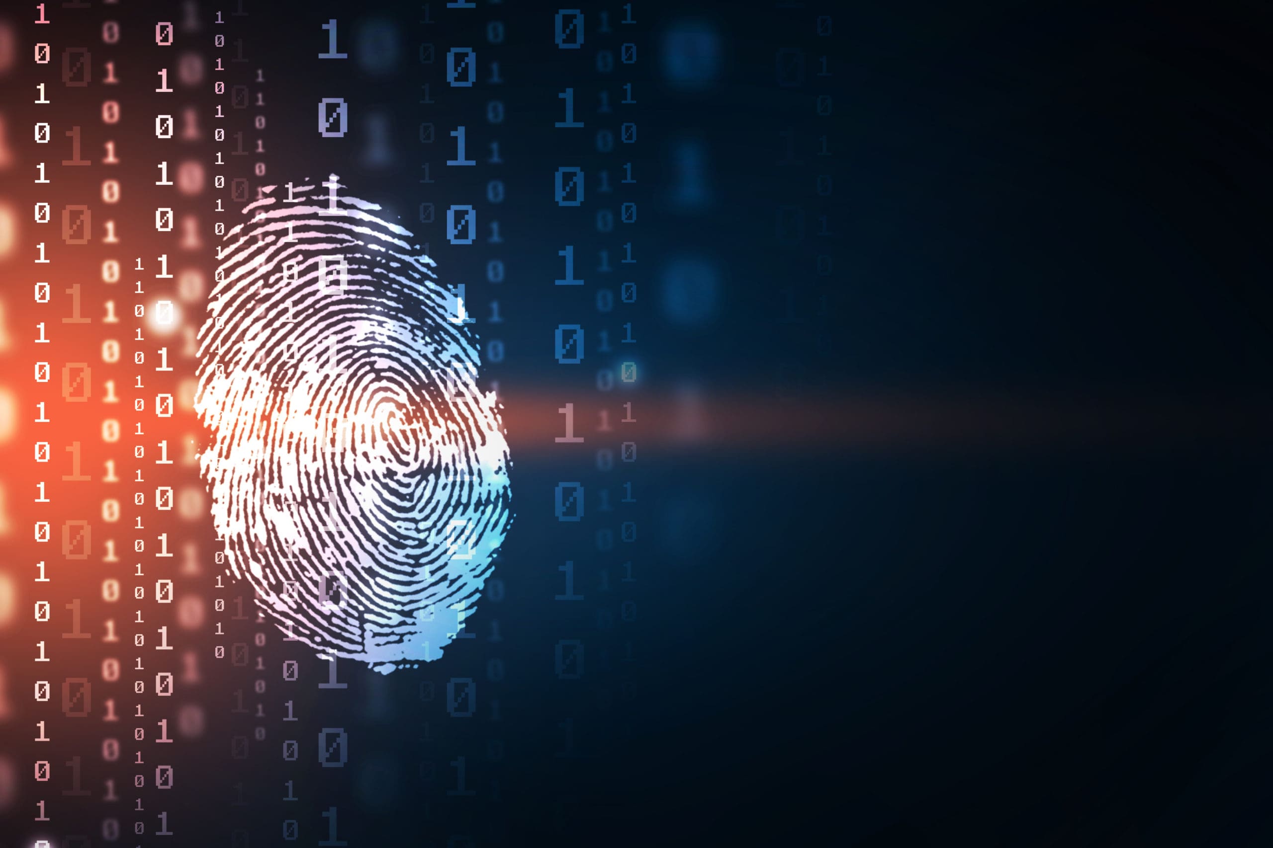 Fingerprint,Scanning,Technology,Concept,2d,Illustration