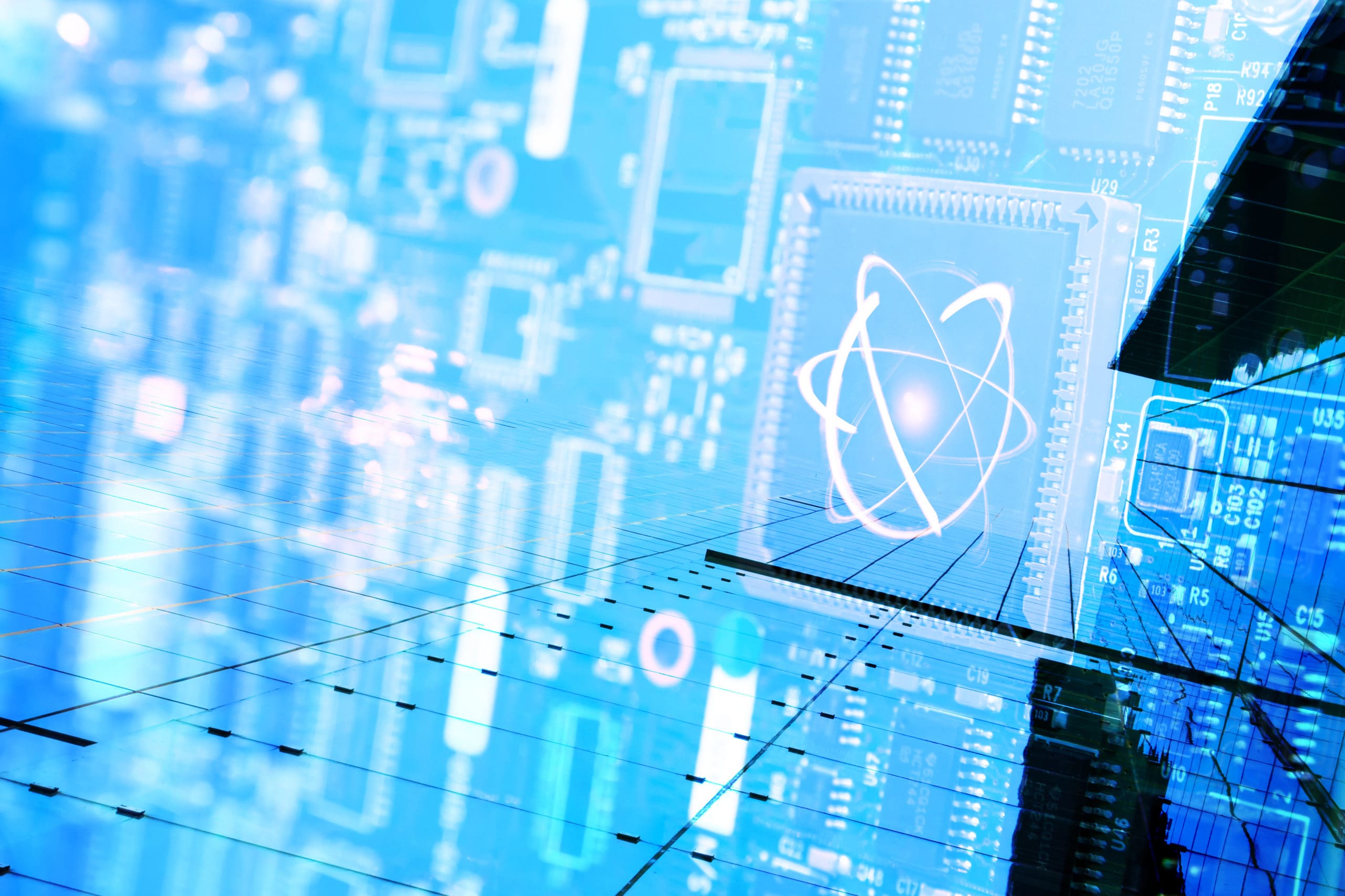 Quantum,Super,Computer,Future,Technology,And,Internet,Of,Things,Concept.