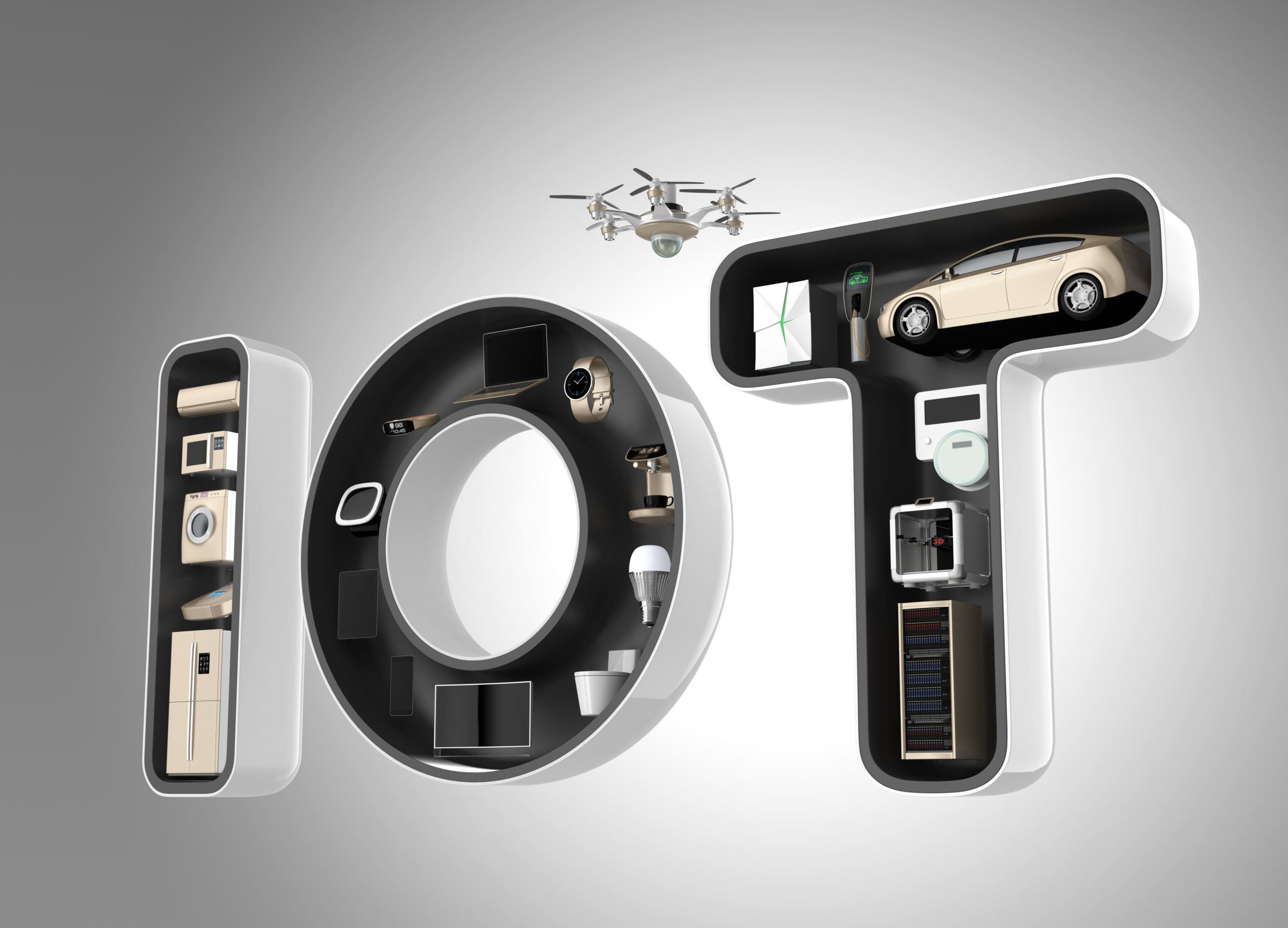 Smart,Appliance,In,Word,Iot.,Internet,Of,Things,In,Consumer