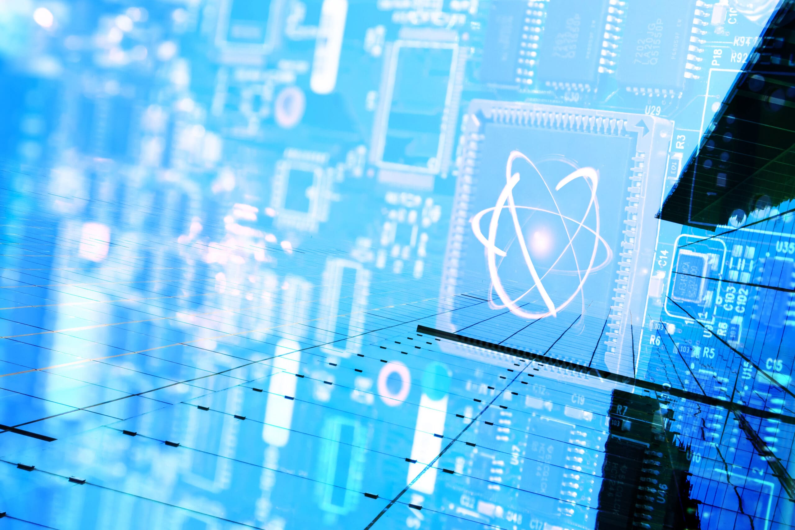 graphic illustration of circuit board