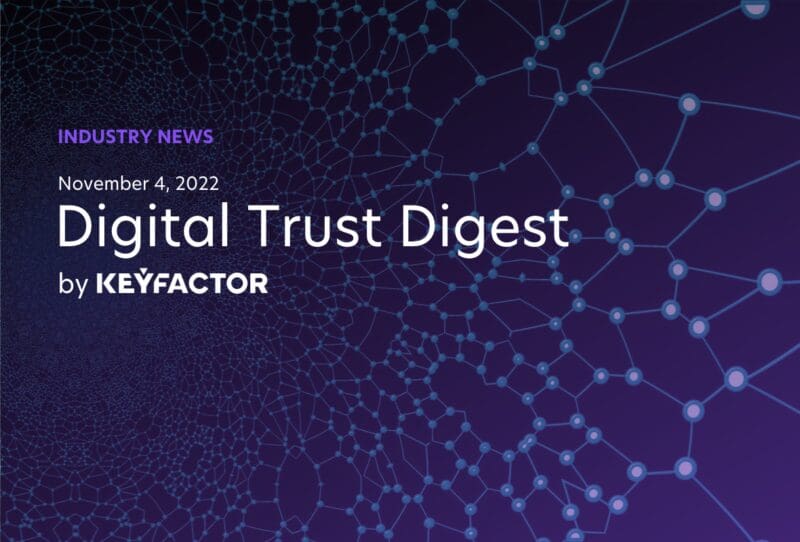 Resumen de Confianza Digital: Noticias imprescindibles de esta semana (31 de octubre - 4 de noviembre).