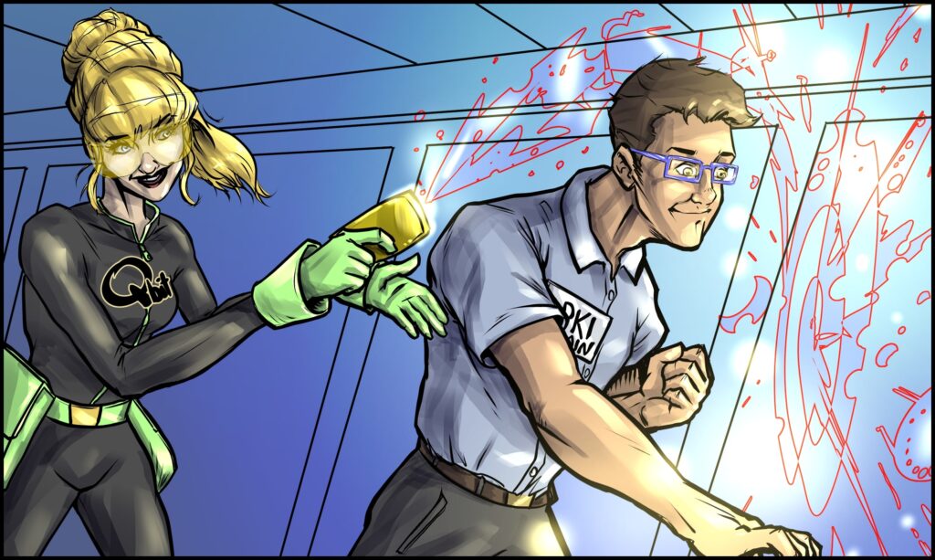 PKI guy comic adventure