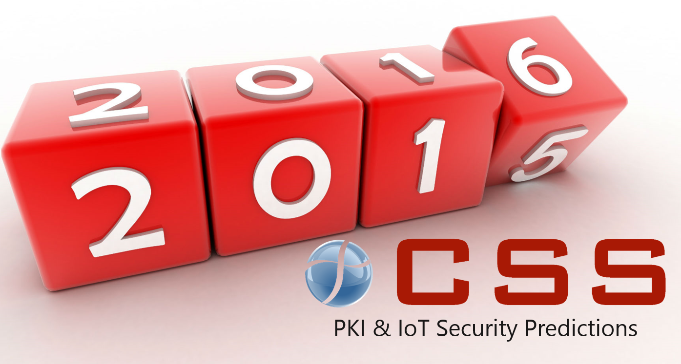 2016 Public Key Infrastructure (PKI) and Internet of Things (IoT) Security Predictions
