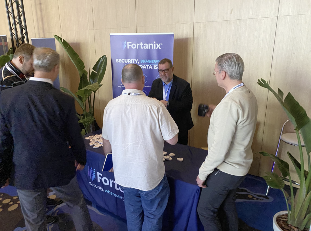 photo of Fortanix table at Tech Days 2023