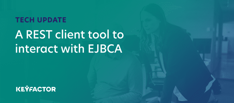 Tech Update: A REST client tool to interact with EJBCA