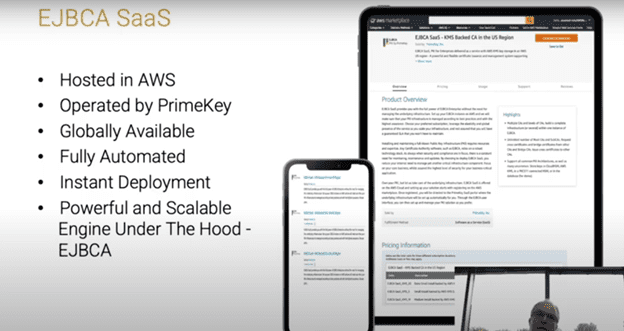 The Future Of PKI EJBCA SaaS screenshot of the Future of PKI ebook