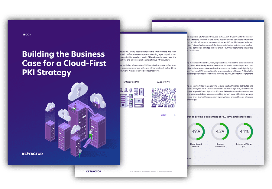 How to Build the Business Case for Cloud PKI How to Build the Business Case for Cloud PKI
