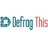 defrag this logo