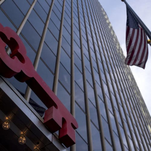 photo of key bank exterior