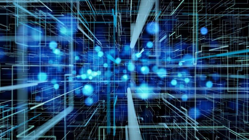 Quantum computing concept