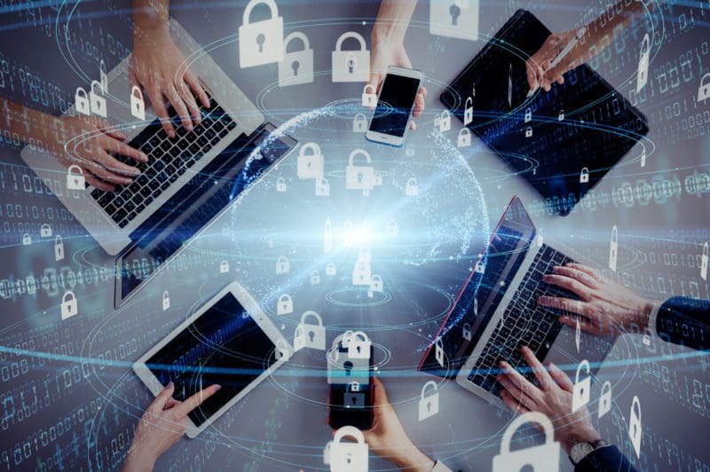 cybersecurity concept