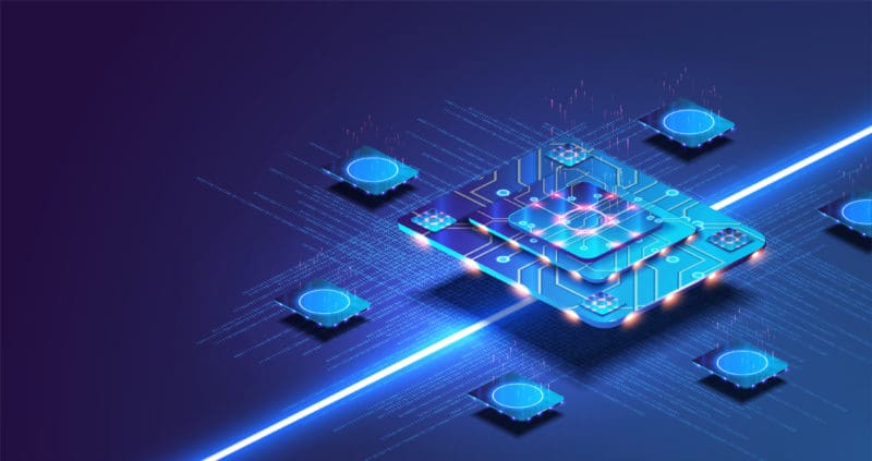 graphic representation of data and electronics