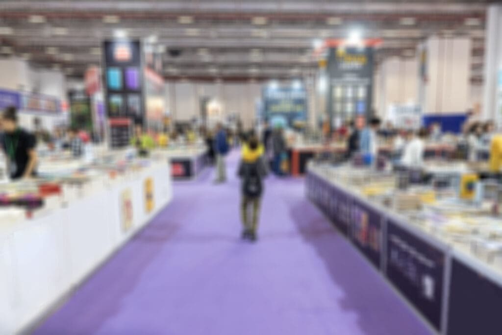 photo of the floor of the RSA 2023 trade exhibition event