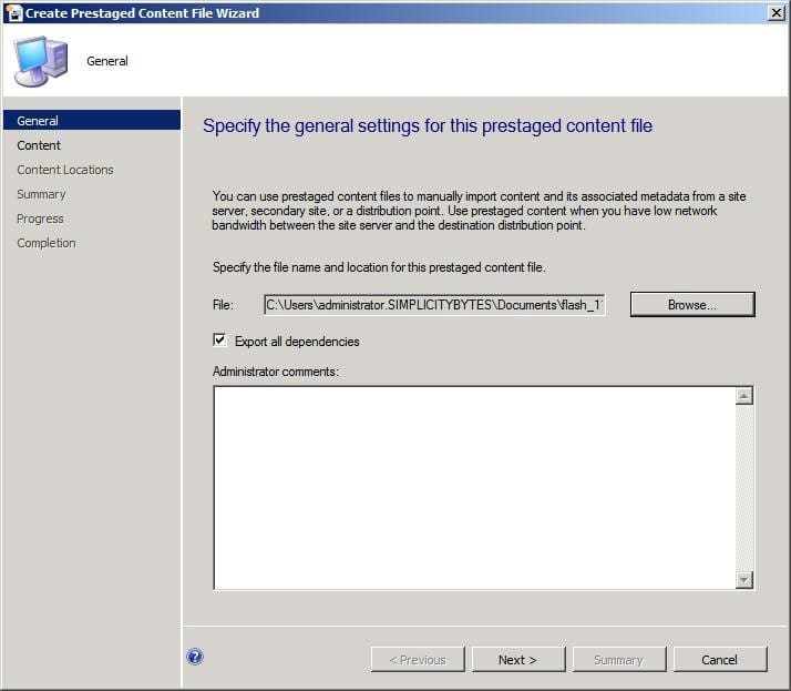 Pre-Staging a Distribution Point in System Center Configuration Manager (SCCM) 2012