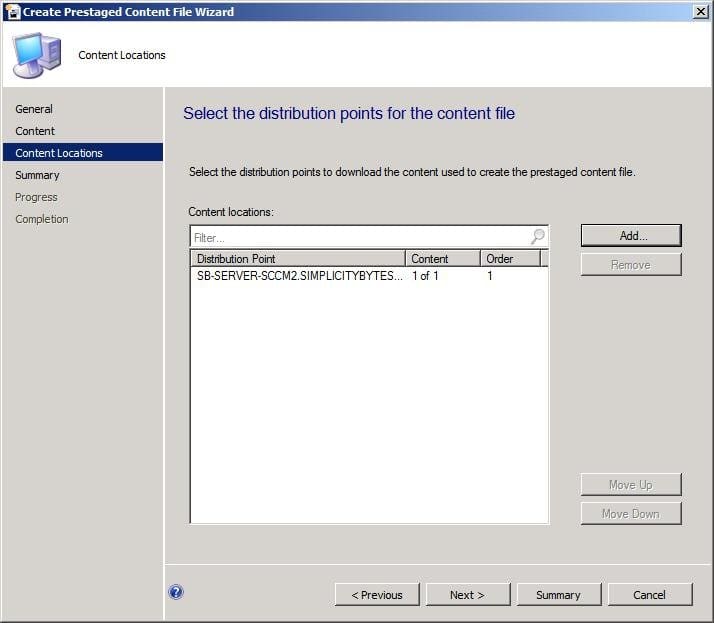 Pre-Staging a Distribution Point in System Center Configuration Manager (SCCM) 2012