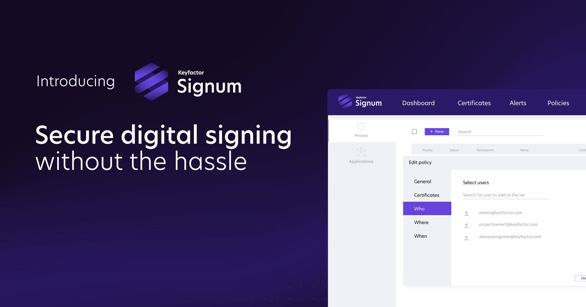 Introducing Keyfactor Signum: A New Signing as a Service Platform