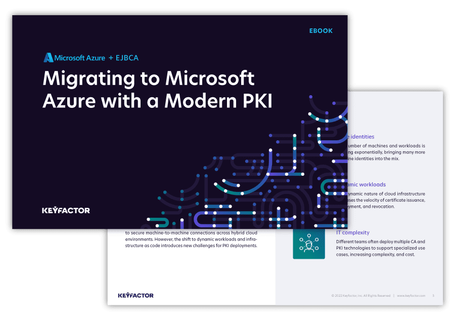 Migrating to Microsoft Azure with a Modern PKI
