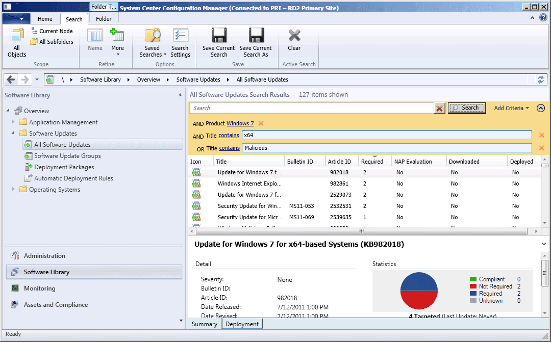 SCCM 2012: Software Update Improvements