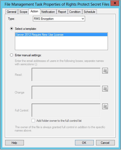 File Server Resource Manager and AD RMS