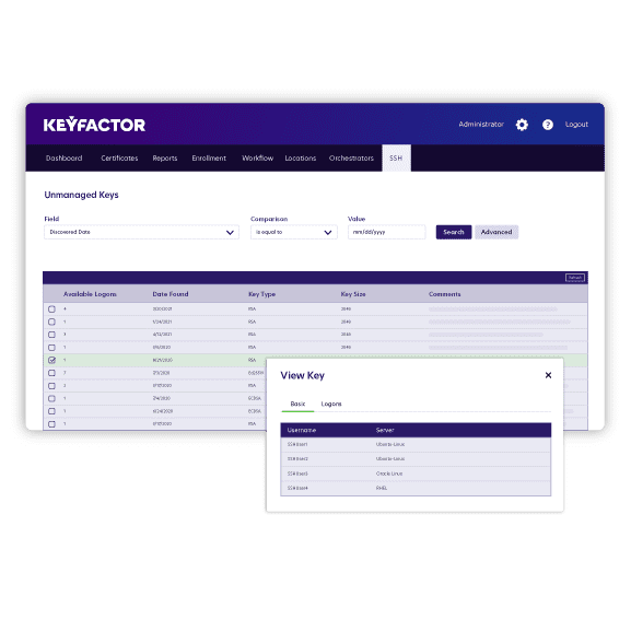 See All SSH Keys In One Place