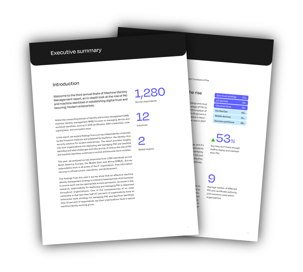 2023 State of Machine Identity Management