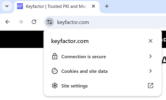 ssl certificate
